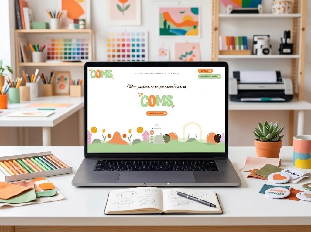 Site internet L’agence Coms