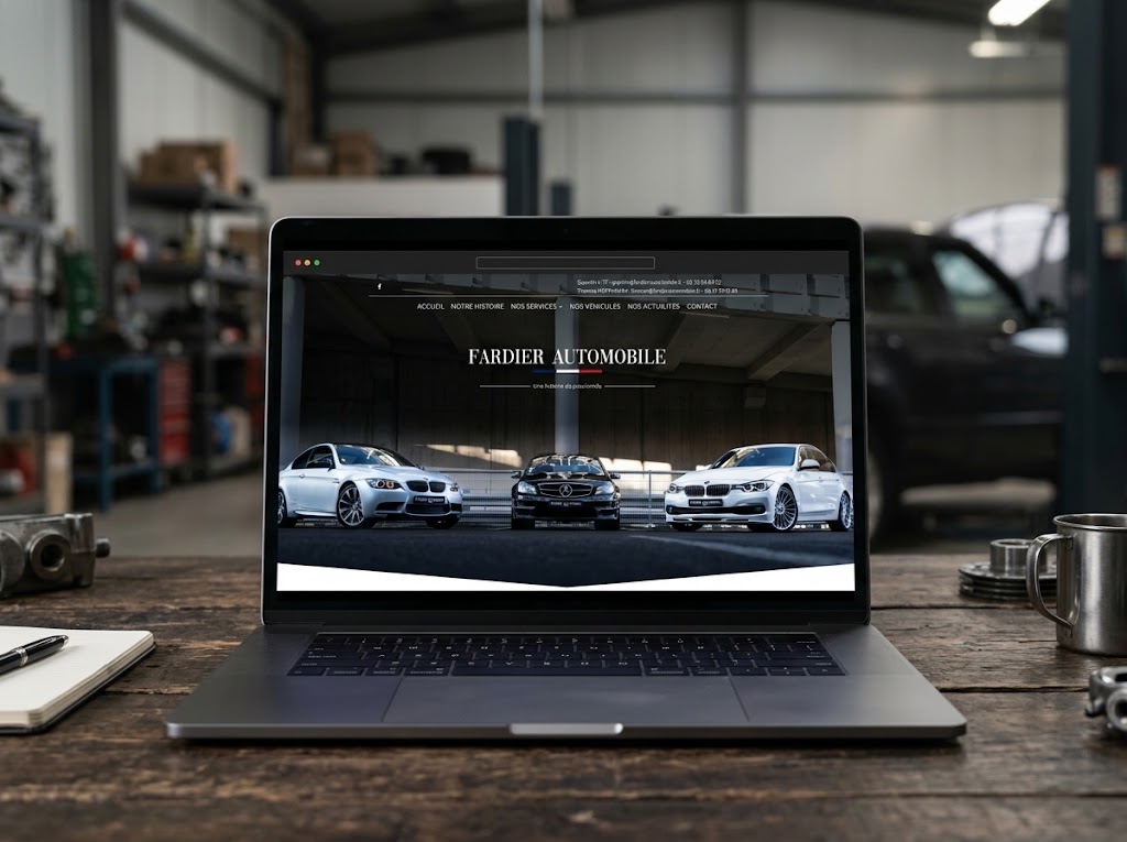 Site internet Fardier Automobile