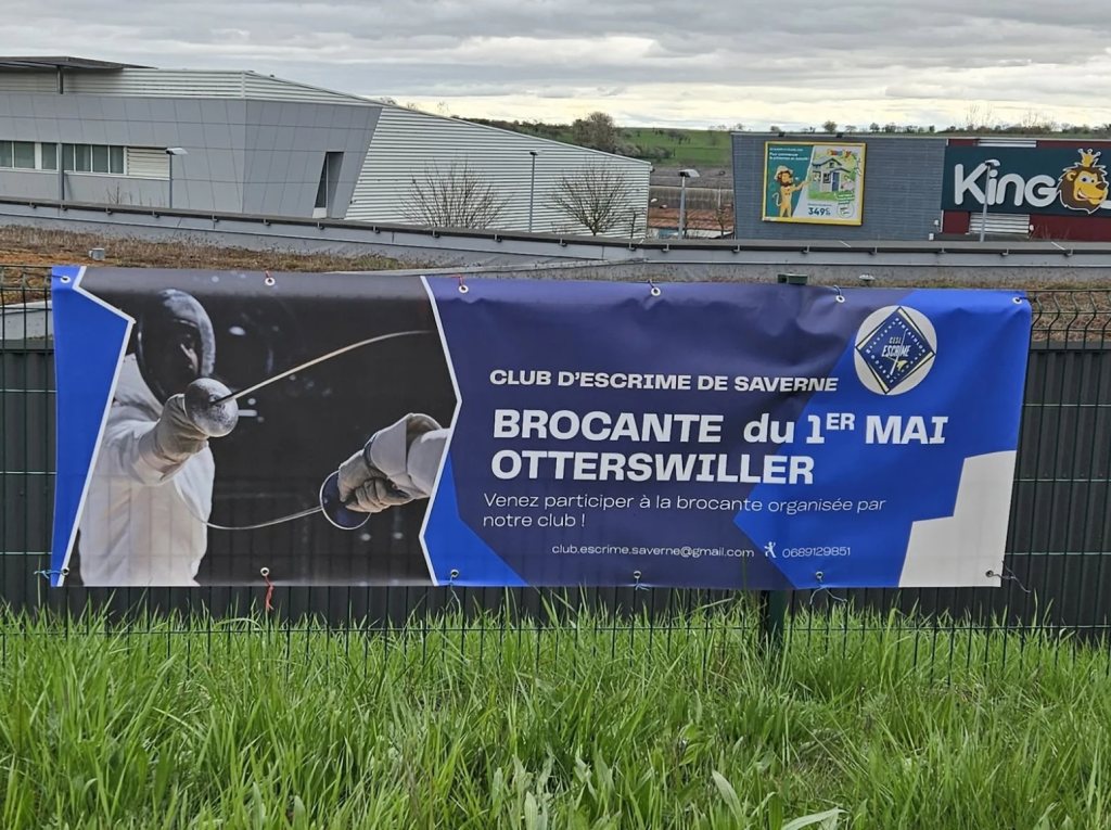 Bâche – Club d’escrime « La Licorne »