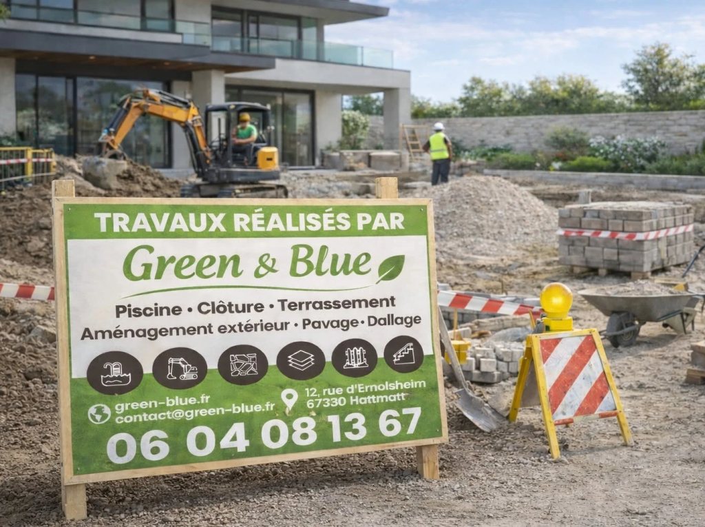 Panneau Akilux® 3,5 mm – Green & Blue