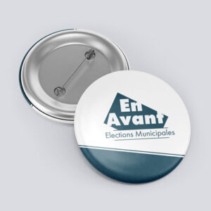 Badge bouton