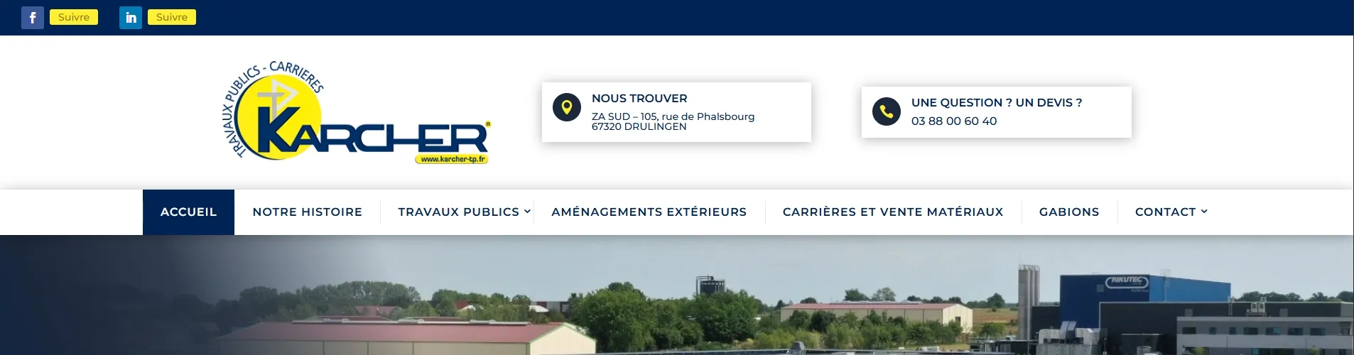 Exemple de réalisations solutions web par notre agence